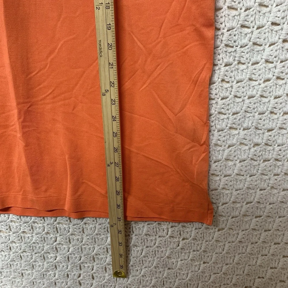 Polo Golf Ralph Lauren Shirt‎ Men XL Orange Pima Cotton Blend Polo Pro Fit